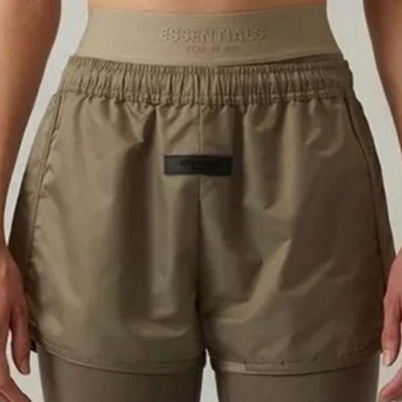 Fear of God Pants - Essentials Fear of God Nylon Shorts Size Small